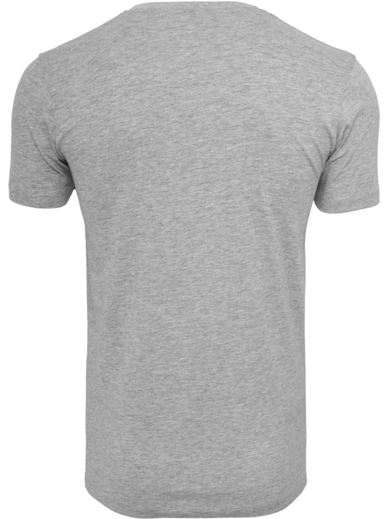 T-shirt motif/style rose - mister tee Gris chiné - Kiabi