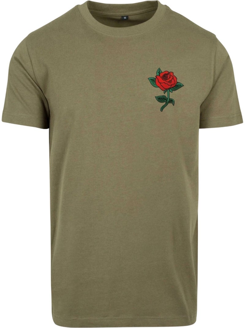 T-shirt motif/style rose - mister tee Kaki - Kiabi