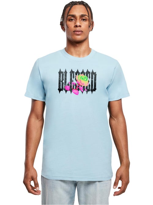 T-shirt motif/style rose blessed - mister tee - Kiabi