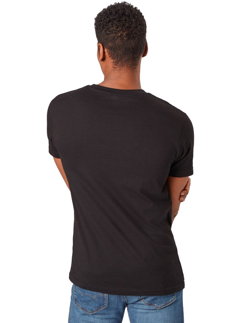 T-shirt motif/style rose lost youth - mister tee Noir - Kiabi