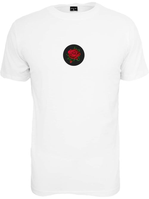 T-shirt motif/style rose sur écusson - mister tee - Kiabi