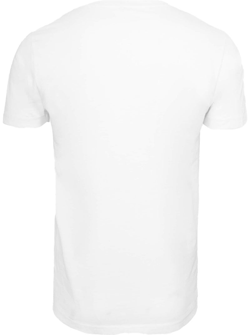 T-shirt motif/style rose sur écusson - mister tee Blanc - Kiabi