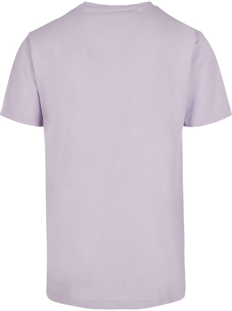 T-shirt motif/style roses righteous - mister tee Mauve lilas - Kiabi