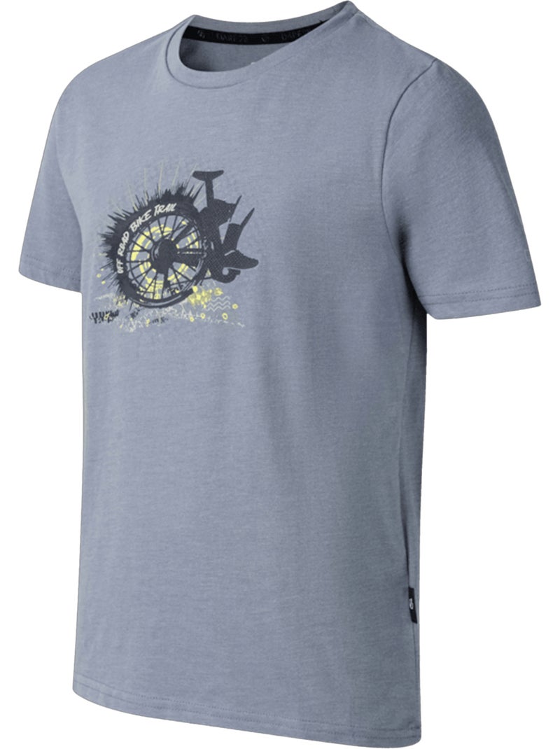 T-shirt motif/style roue trailblazer - dare 2b Bleu polaire - Kiabi