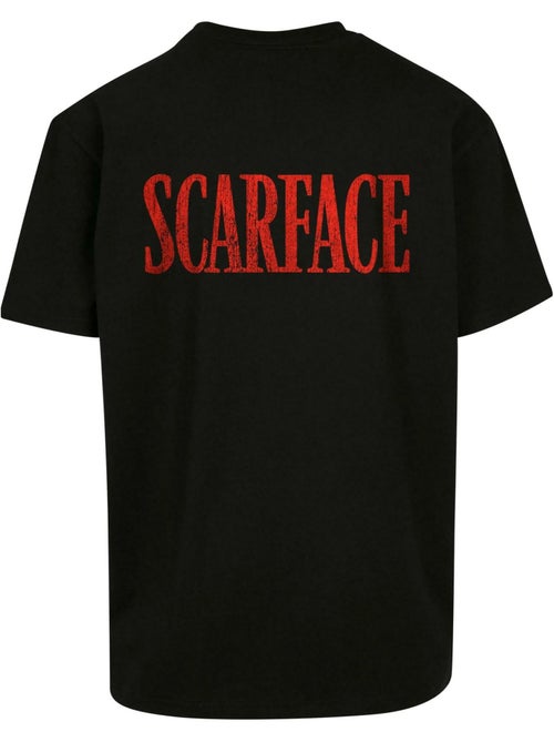 T-shirt motif/style scarface little friend - mister tee (tony montana) - Kiabi
