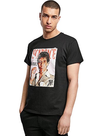T-shirt motif/style scarface magazine cover - merchcode (tony montana)