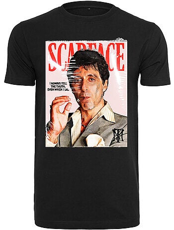 T-shirt motif/style scarface magazine cover - merchcode (tony montana)