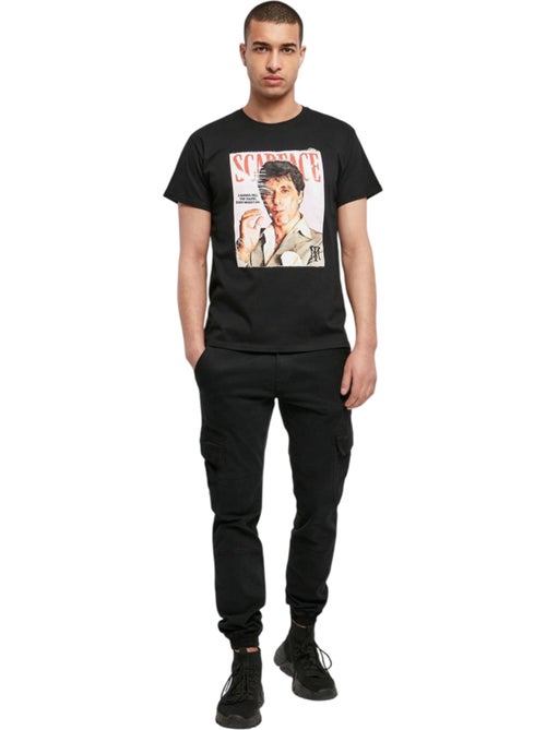 T-shirt motif/style scarface magazine cover - merchcode (tony montana) - Kiabi T-shirt motif/style scarface magazine cover - merchcode (tony montana) - Kiabi