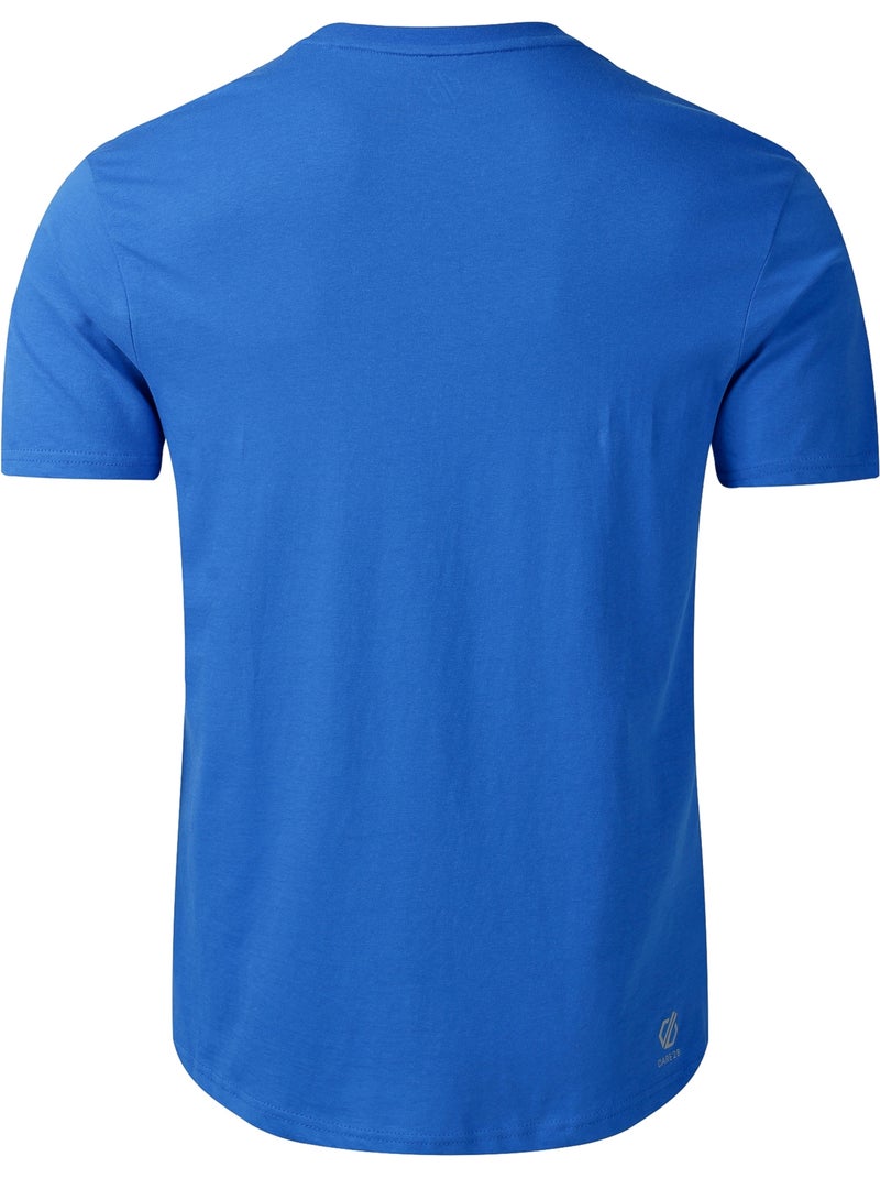 T-shirt motif/style sentier de randonnée movement - dare 2b Bleu - Kiabi