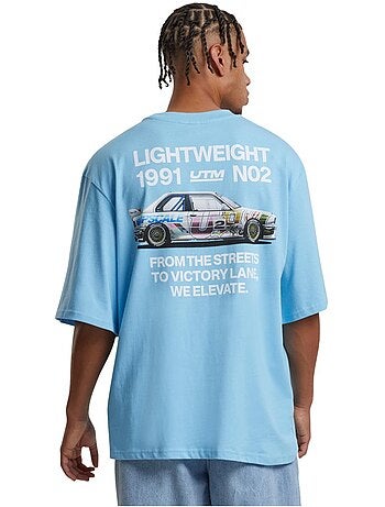 T-shirt motif/style sport automobile - mister tee