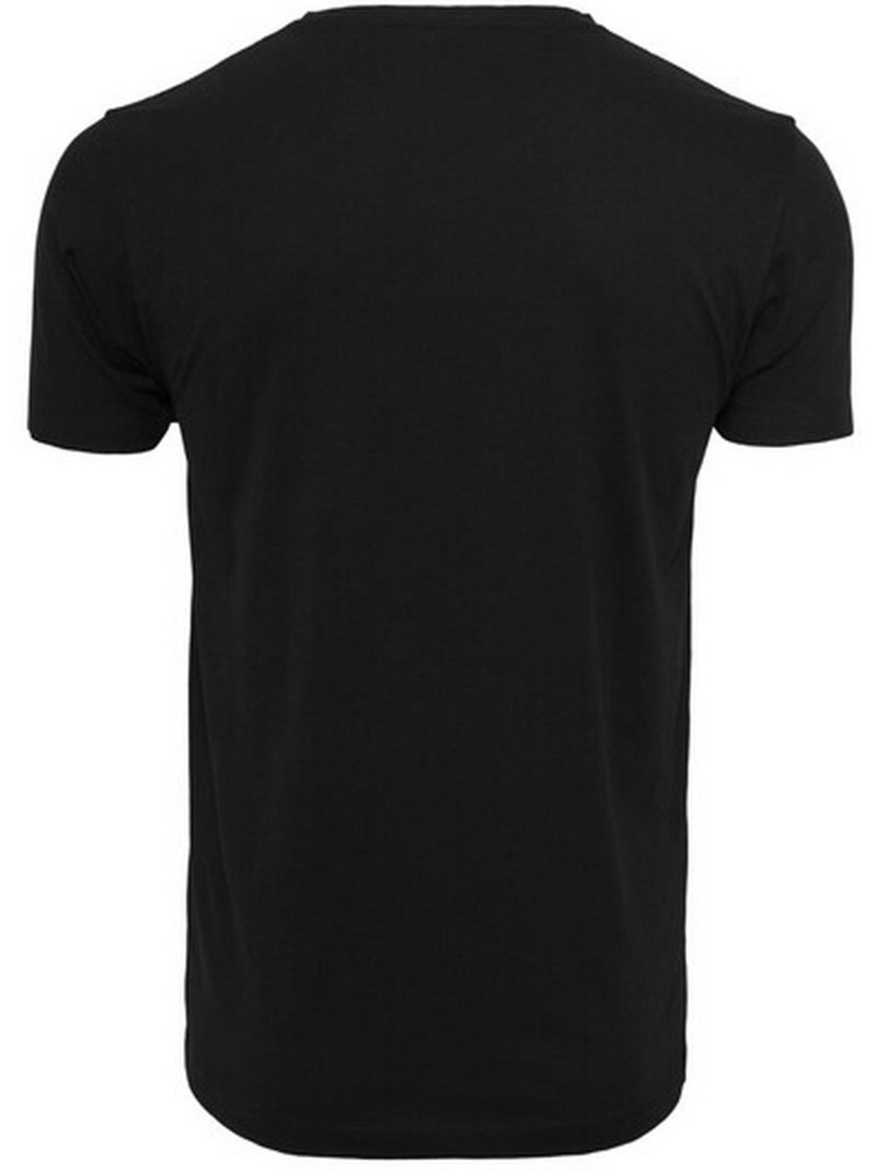 T-shirt motif/style symbole de paix - mister tee Noir - Kiabi