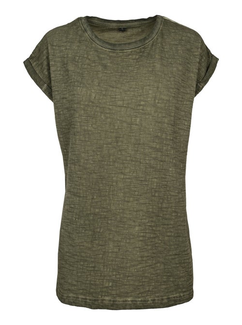 T-shirt motif/style teinture par pulvérisation - build your brand - Kiabi