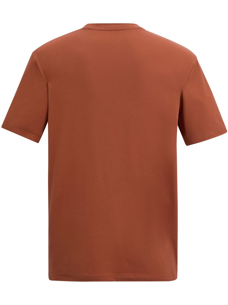T-shirt motif/style topographique fingal - regatta Rouge brique - Kiabi