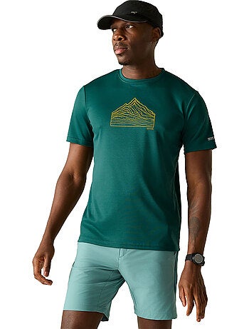 T-shirt motif/style topographique fingal - regatta