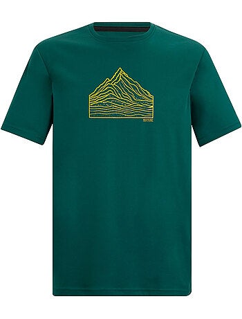 T-shirt motif/style topographique fingal - regatta