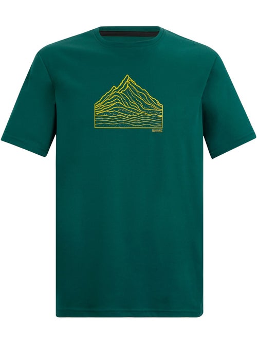T-shirt motif/style topographique fingal - regatta - Kiabi