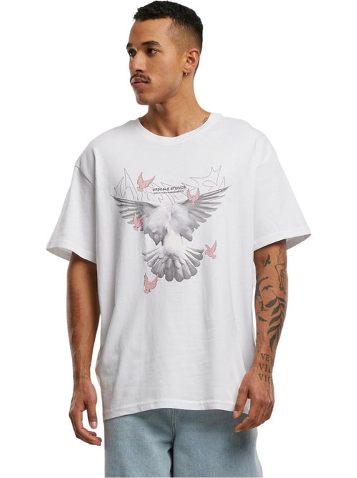 T-shirt motif/style tourterelles - mister tee - Kiabi T-shirt motif/style tourterelles - mister tee - Kiabi