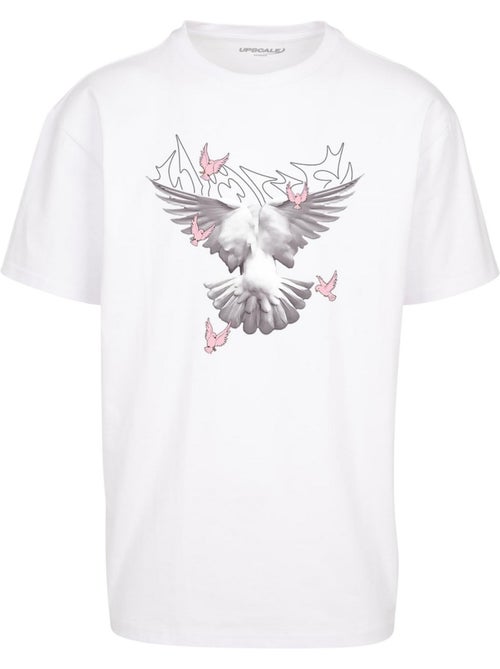 T-shirt motif/style tourterelles - mister tee - Kiabi T-shirt motif/style tourterelles - mister tee - Kiabi