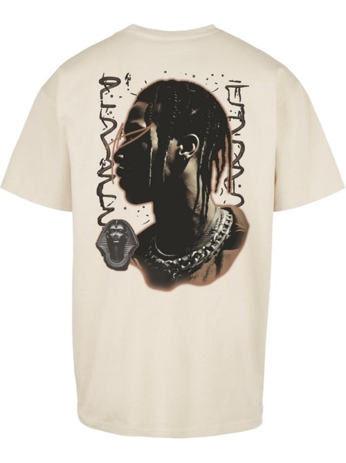 T-shirt motif/style travis scott giza - mister tee - Kiabi
