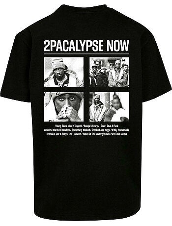 T-shirt motif/style tupac shakur 2pacalypse now - mister tee