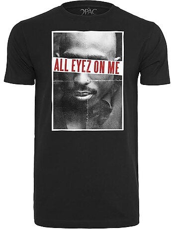 T-shirt motif/style tupac shakur all eyez on me - mister tee