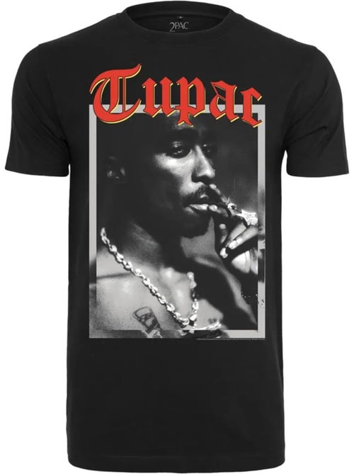 T-shirt motif/style tupac shakur california love retro - mister tee - Kiabi