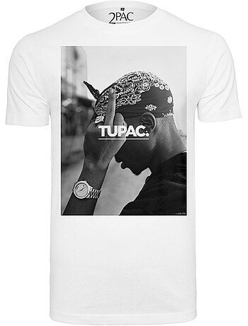 T-shirt motif/style tupac shakur f*ck the world - mister tee