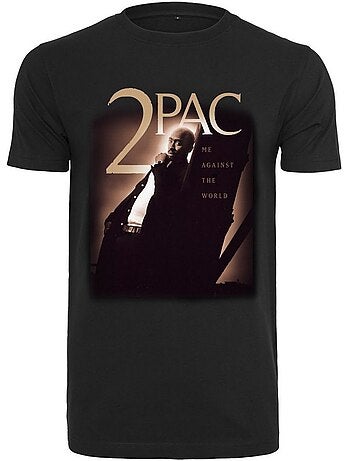 T-shirt motif/style tupac shakur me against the world cover - mister tee