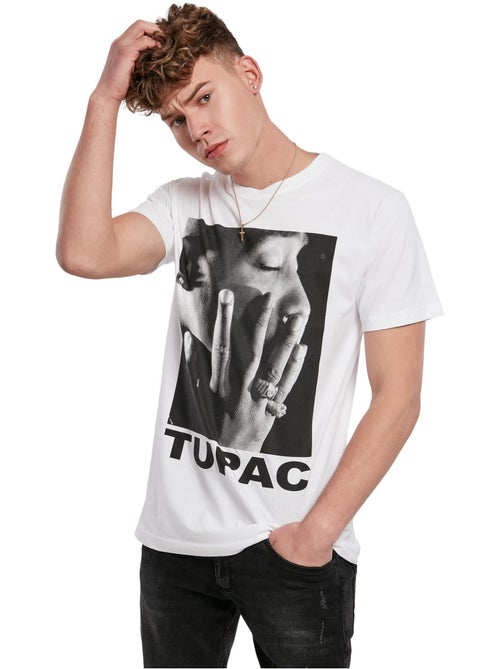 T-shirt motif/style tupac shakur profile - mister tee - Kiabi