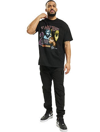 T-shirt motif/style tupac shakur so many tears - mister tee