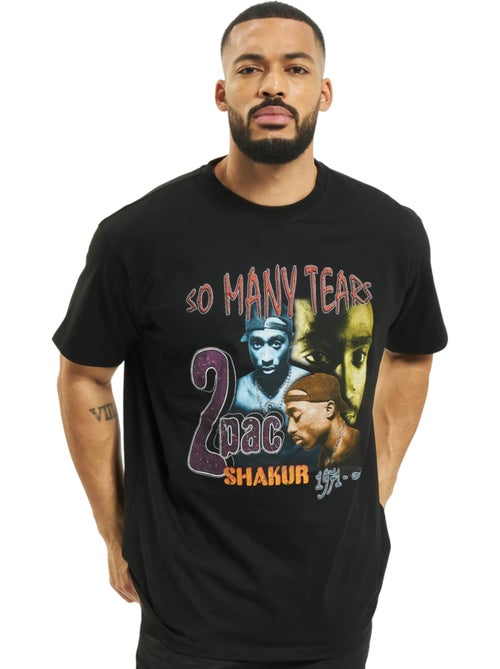 T-shirt motif/style tupac shakur so many tears - mister tee - Kiabi