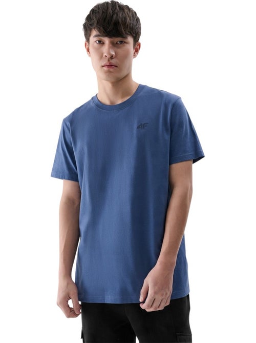 T-shirt motif/style uni - 4f - Kiabi