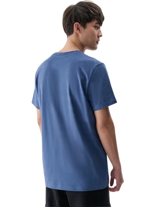 T-shirt motif/style uni - 4f - Kiabi