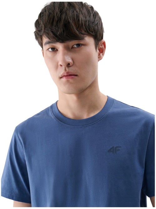 T-shirt motif/style uni - 4f - Kiabi