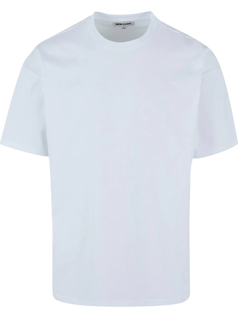 T-shirt motif/style uni - 9n1m sense Blanc - Kiabi
