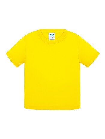 T-shirt motif/style uni - bébé - jhk