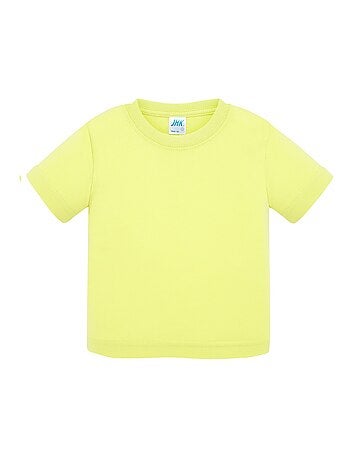 T-shirt motif/style uni - bébé - jhk
