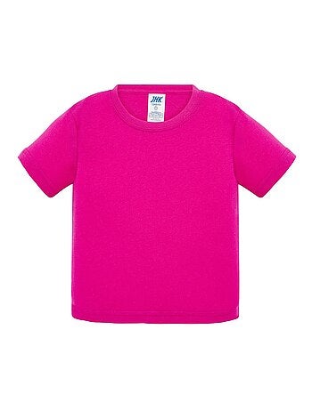 T-shirt motif/style uni - bébé - jhk