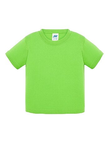 T-shirt motif/style uni - bébé - jhk