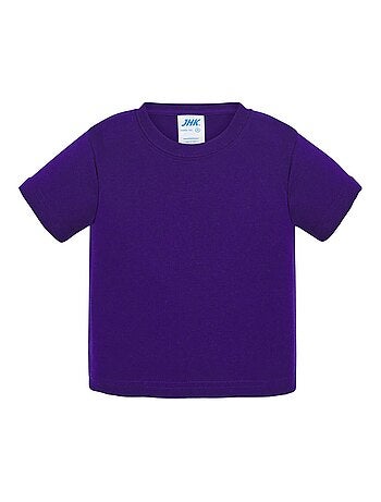 T-shirt motif/style uni - bébé - jhk