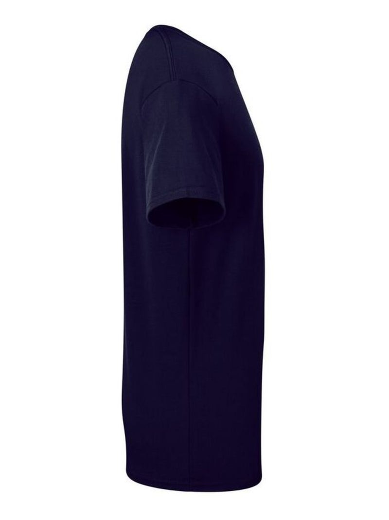 T-shirt motif/style uni - fruit of the loom Bleu nuit - Kiabi
