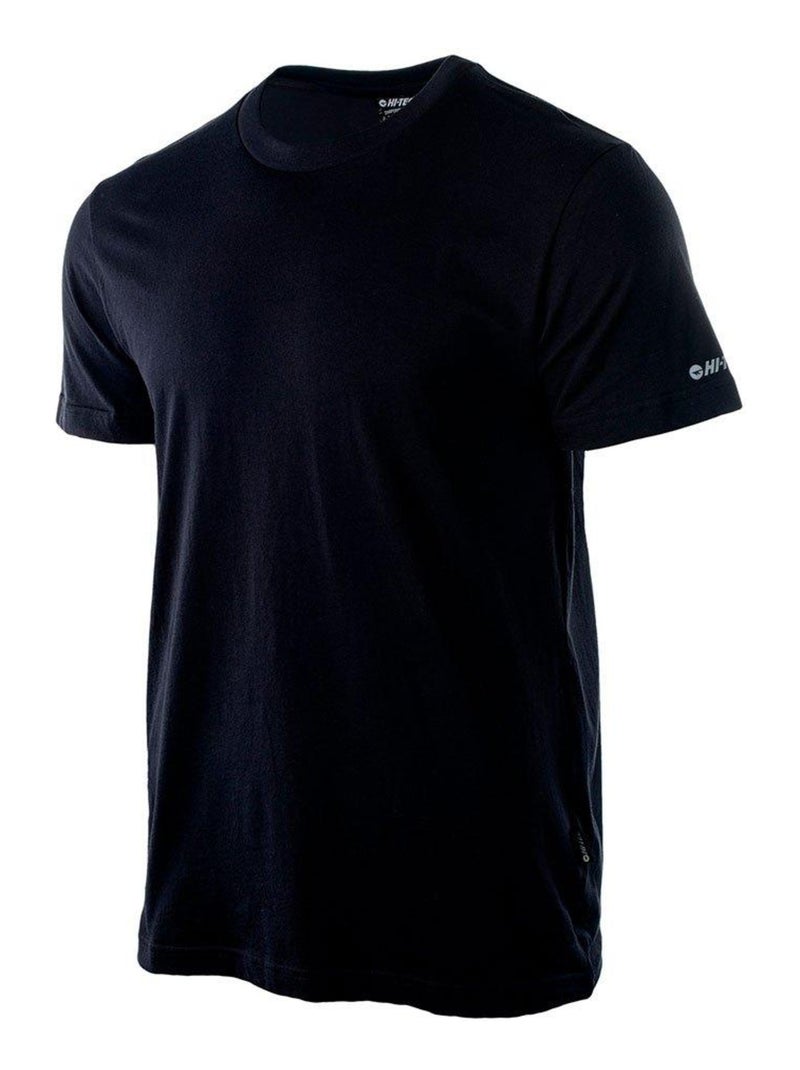 T-shirt motif/style uni - hi-tec Noir - Kiabi