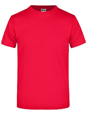 T-shirt motif/style uni - james and nicholson