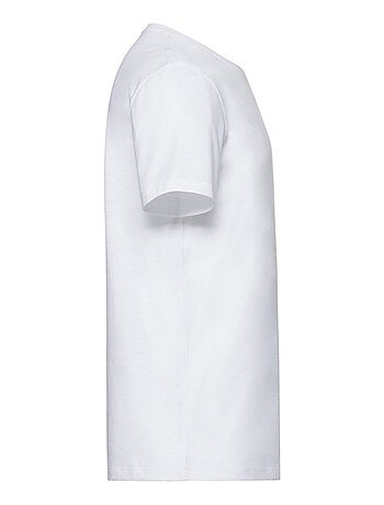 T-shirt motif/style uni - russell pure organic
