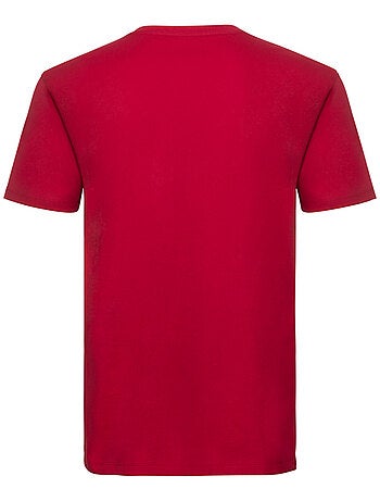 T-shirt motif/style uni - russell pure organic
