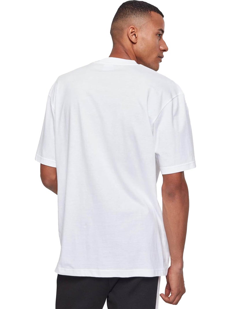 T-shirt motif/style uni - urban classics Blanc - Kiabi