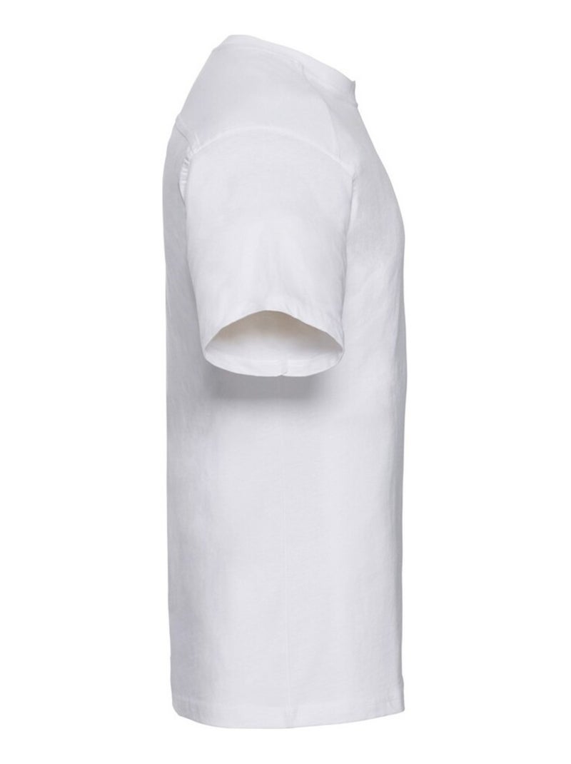 T-shirt motif/style uni classic - russell Blanc - Kiabi