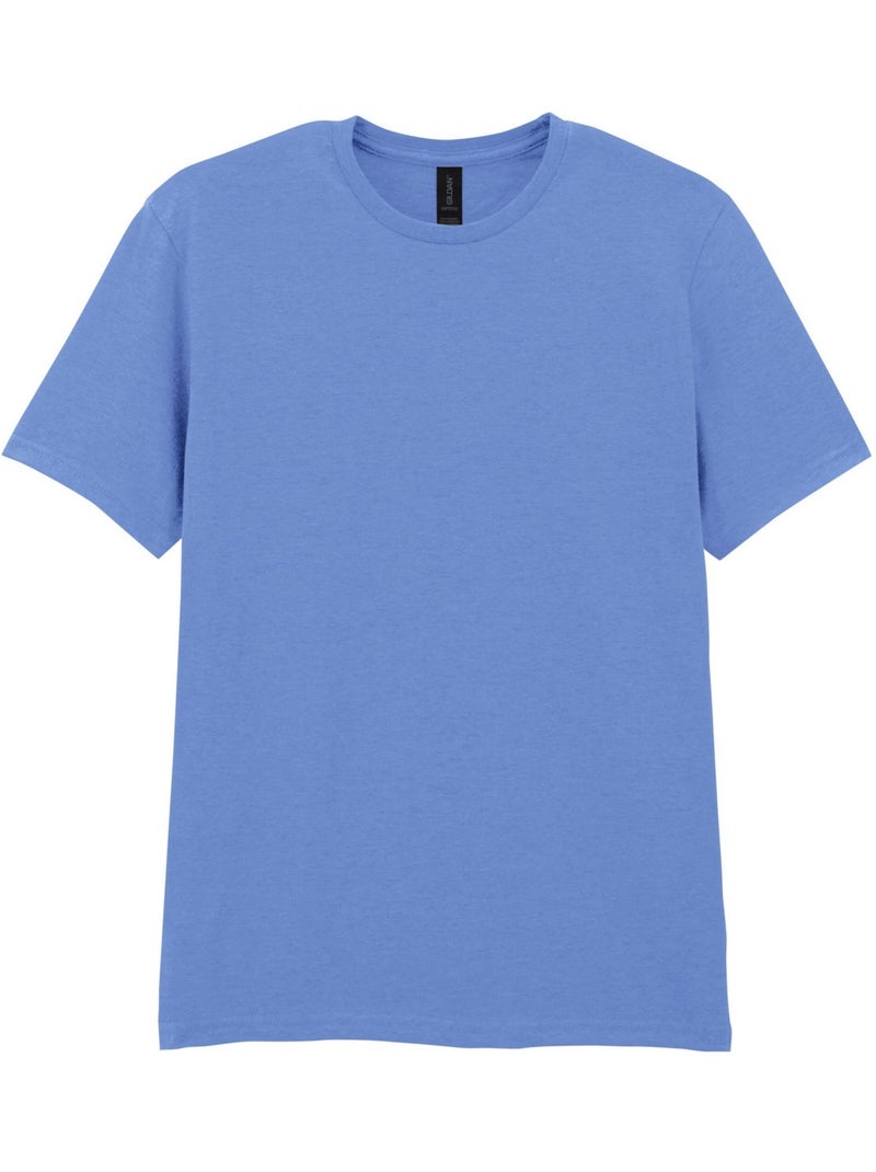 T-shirt motif/style uni softstyle - gildan Bleu anthracite - Kiabi