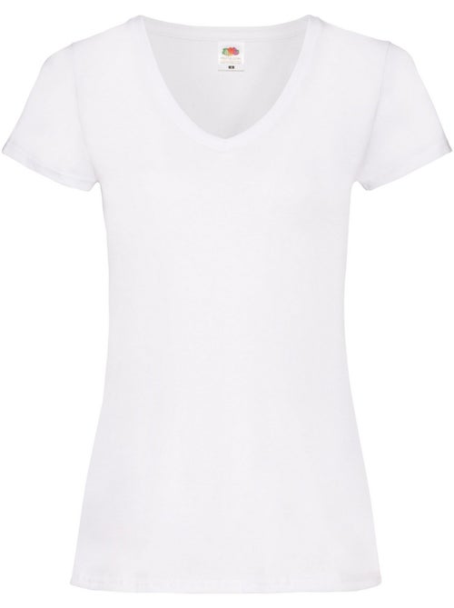 T-shirt motif/style uni valueweight - fruit of the loom - Kiabi