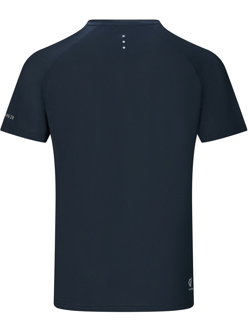 T-shirt motif/style vélo tech - dare 2b Bleu marine - Kiabi